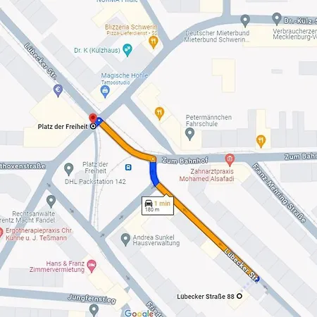 Ferienwohnung In Zentrum Schwerin 아파트